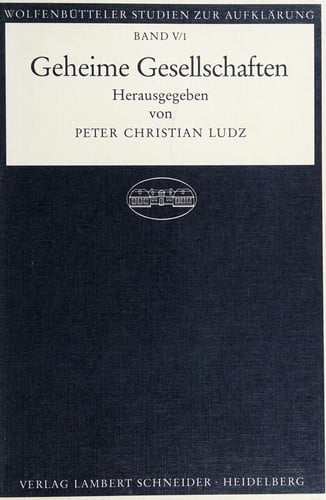 Geheime Gesellschaften