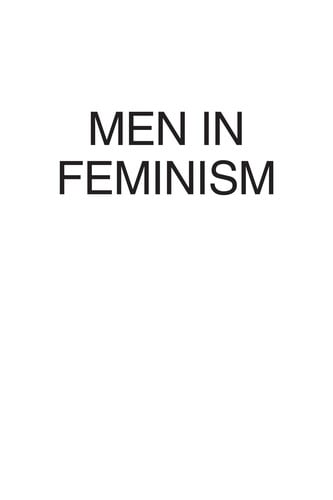 Men in feminism