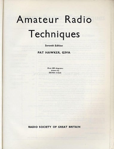 Amateur radio techniques