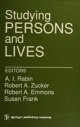 Studying persons and lives