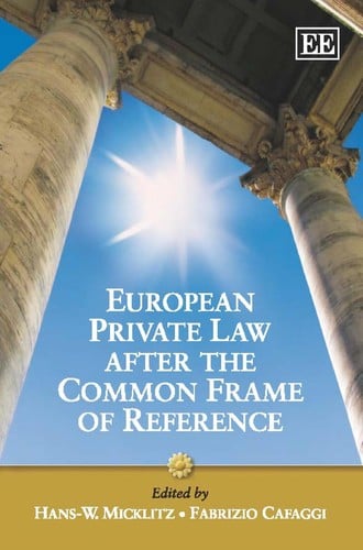 European private law after the Common Frame of Reference