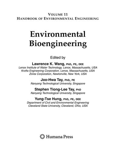 Environmental bioengineering