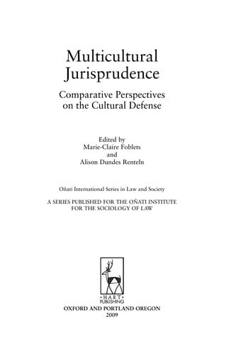 Multicultural jurisprudence