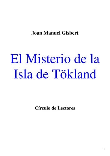 El misterio de la isla de To kland