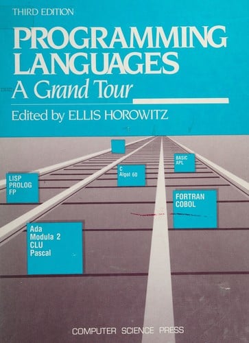 Programming languages, a grand tour