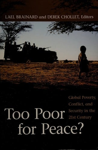 Too poor for peace?