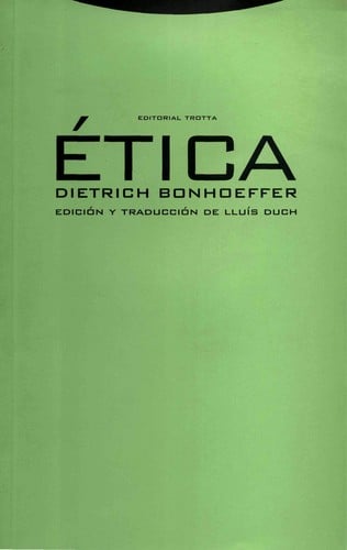 Etica - Dietrich Bonhoeffer