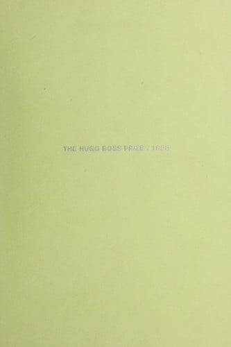 The Hugo Boss Prize, 1998