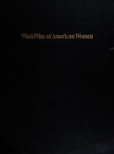 Who's who of American women