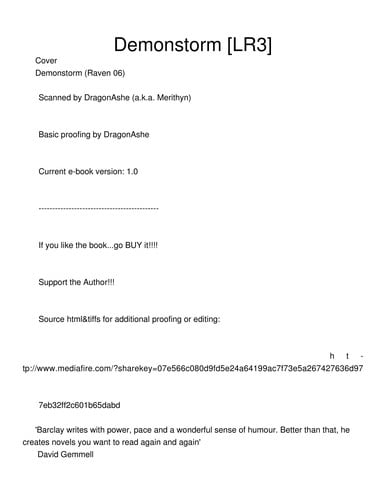 Demonstorm