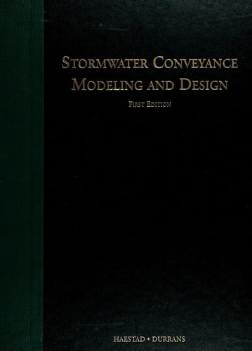 Stormwater conveyance modeling and design