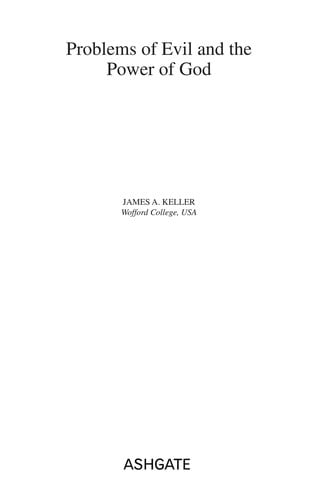 PROBLEMS OF EVIL AND THE POWER OF GOD