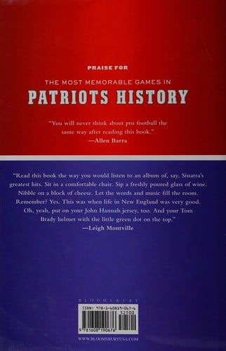 The most memorable games in Patriots history