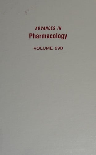 Advances in pharmacology