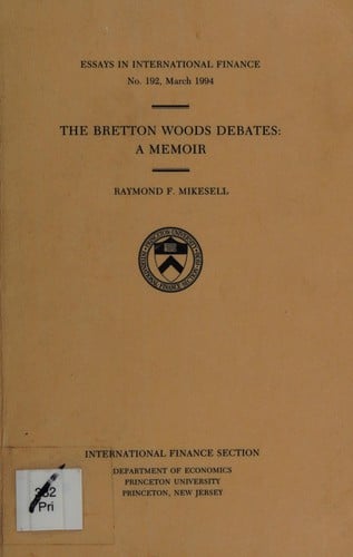 The Bretton Woods debates