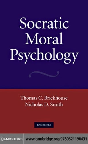 Socratic moral psychology