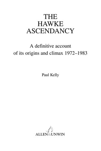 The Hawke ascendancy