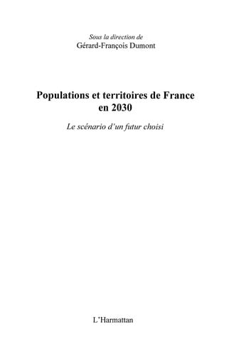 Populations et territoires de France en 2030