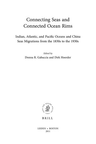 Connecting seas and connected ocean rims