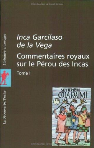 Commentaires royaux sur le Pe rou des Incas
