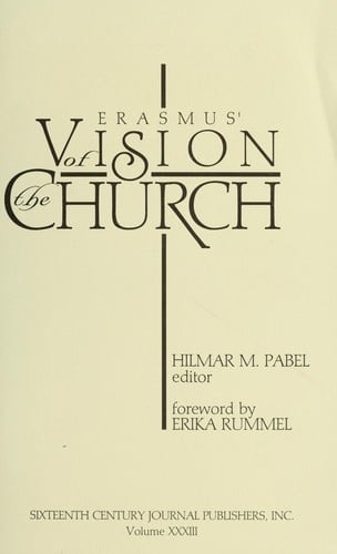 Erasmus' vision of the Church