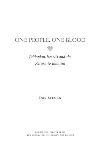 One people, one blood