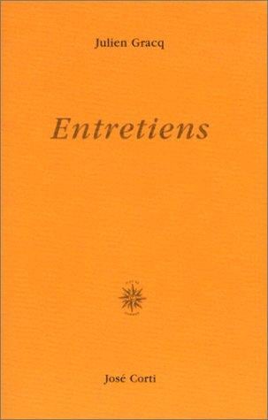 Entretiens (livre non massicoté)