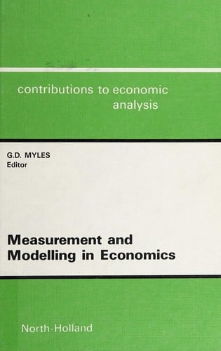 Measurement and modelling in economics