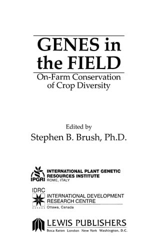 Genes in the field