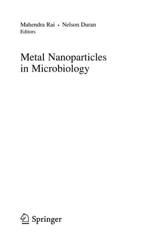 Metal Nanoparticles in Microbiology