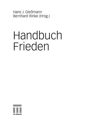 Handbuch Frieden