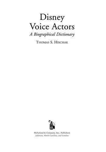 Disney voice actors