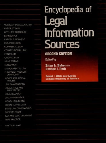 Encyclopedia of legal information sources