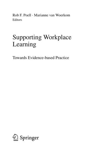 Supporting Workplace Learning