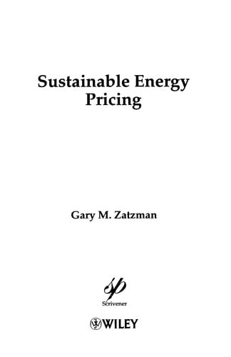 Sustainable energy pricing