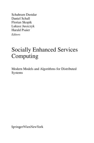 Socially Enhanced Services Computing