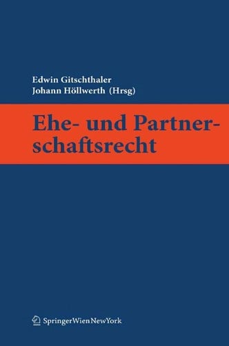 Kommentar zum Ehe- und Partnerschaftsrecht