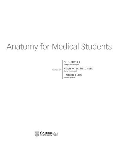 Applied radiological anatomy for medical students