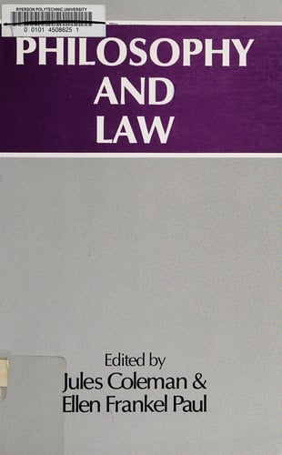 Philosophy and law