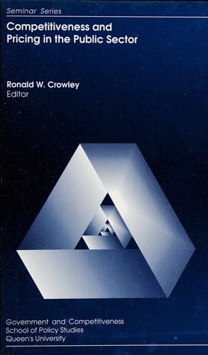 Competitiveness and pricing in the public sector