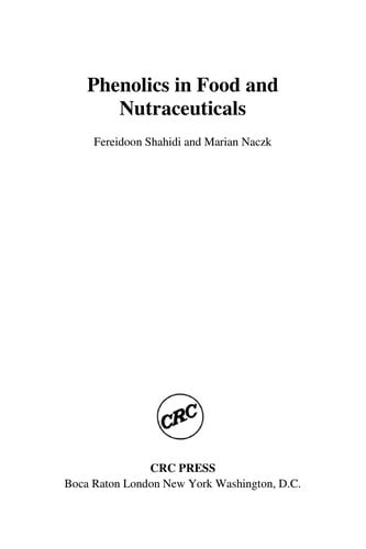 Phenolics in food and nutraceuticals