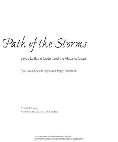 In the path of the storms