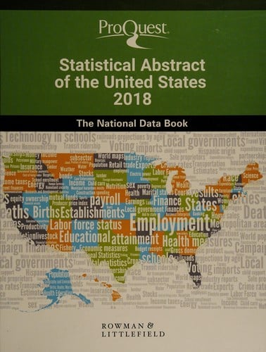 Proquest statistical abstract of the United States 2018