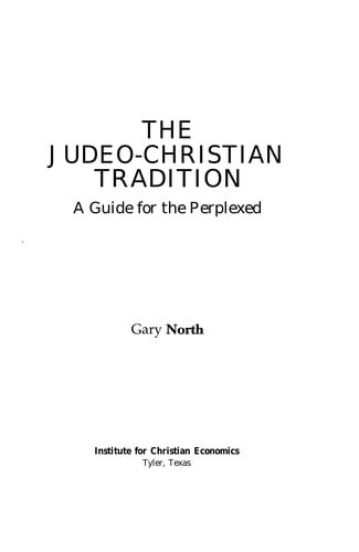 The Judeo-Christian tradition
