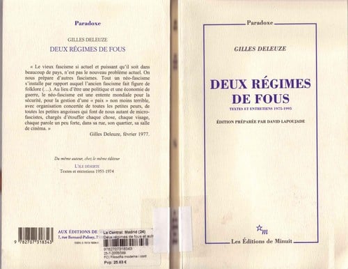 Deux régimes de fous