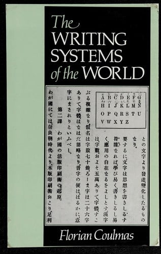 The writing systems of the world