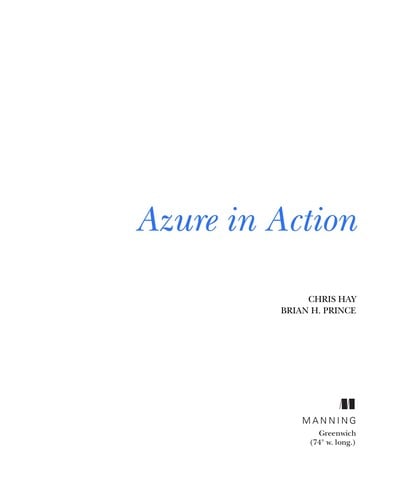 Azure in Action