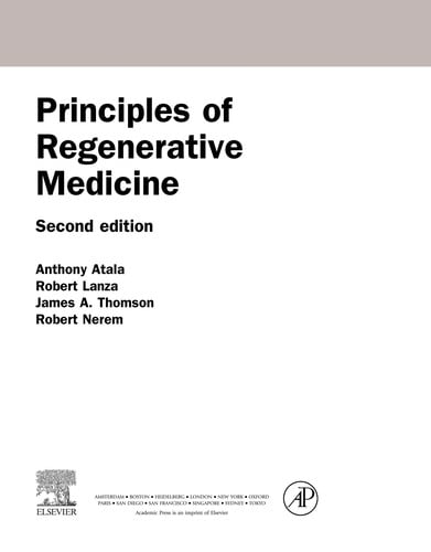 Principles of regenerative medicine