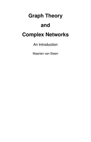 Graph theory and complex networks