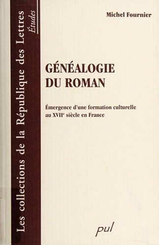 Généalogie du roman